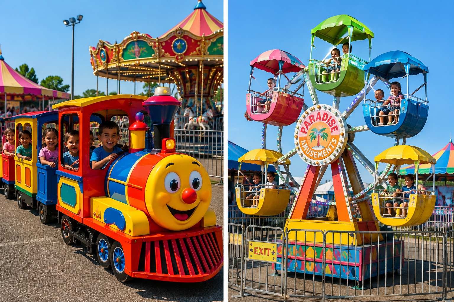 Read more about the article Houston Mini Carnival Rides Rentals: Choosing the Right Rides for Toddlers and Young Kids